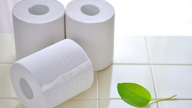 トイレットペーパーを節約